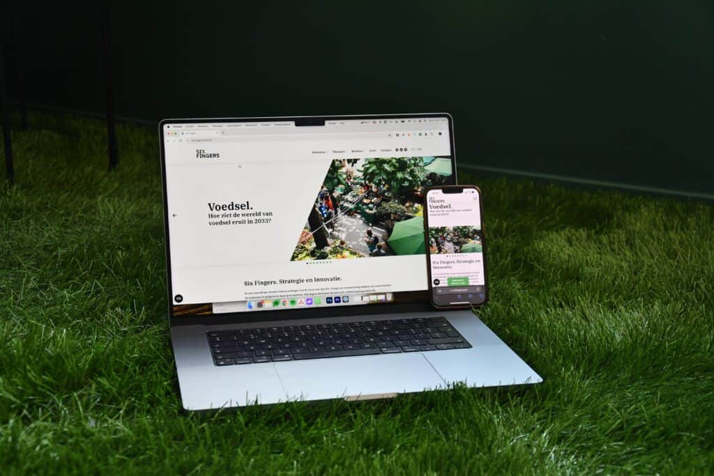 Nieuwe website Six Fingers