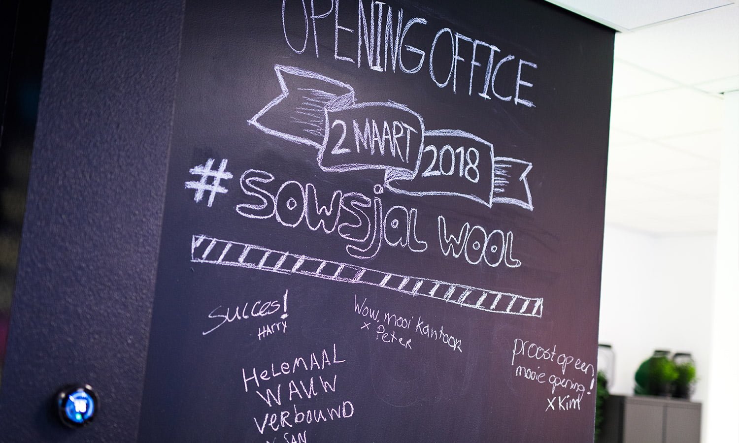 Opening kantoor Buro 3 Deurne Sowsjalwool