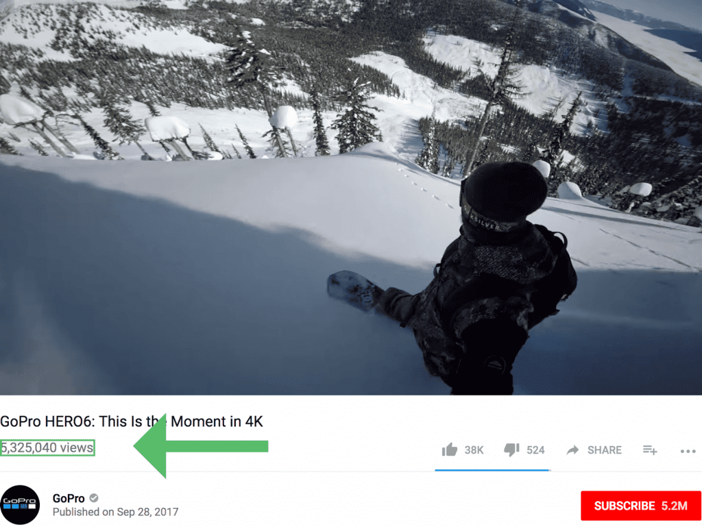 Youtube Video GopPro