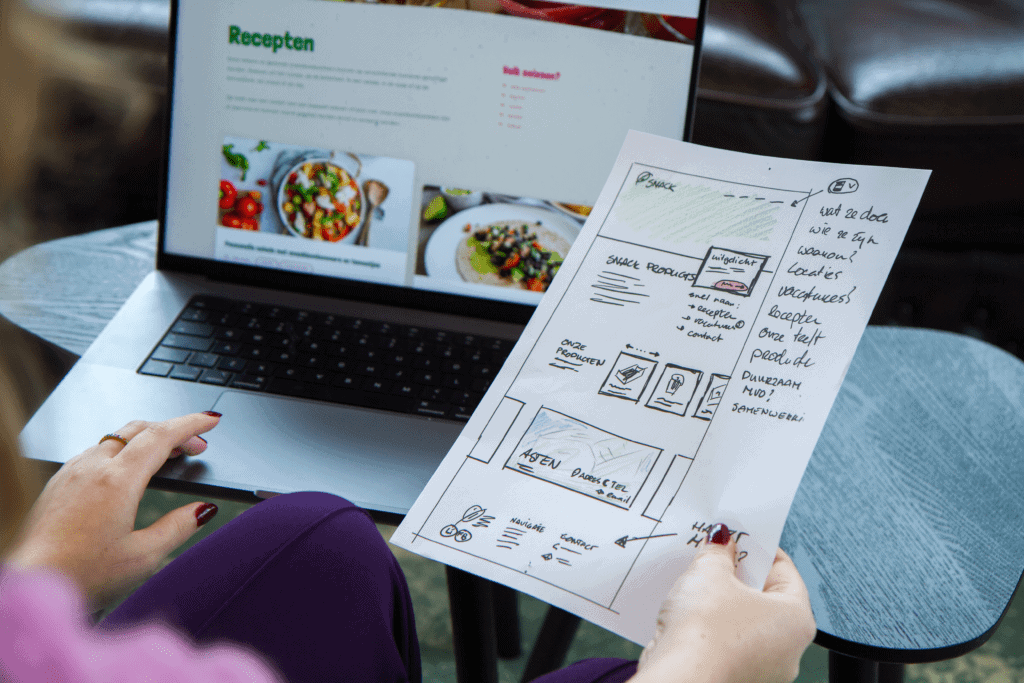 Website ontwerp