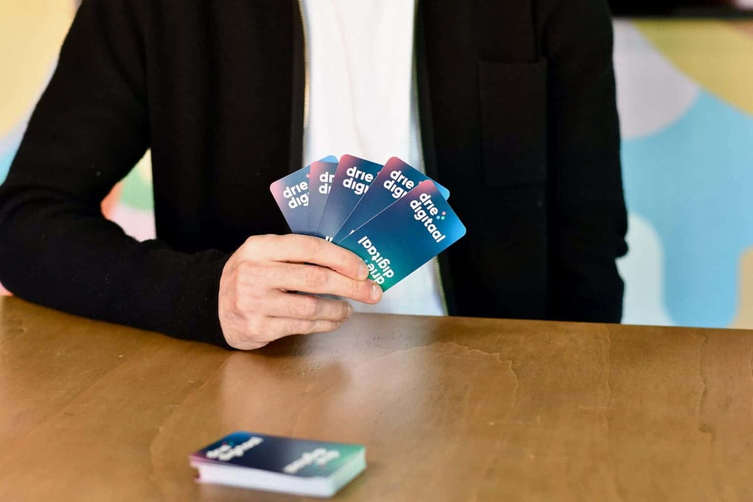 drie digitaal kaarten breed