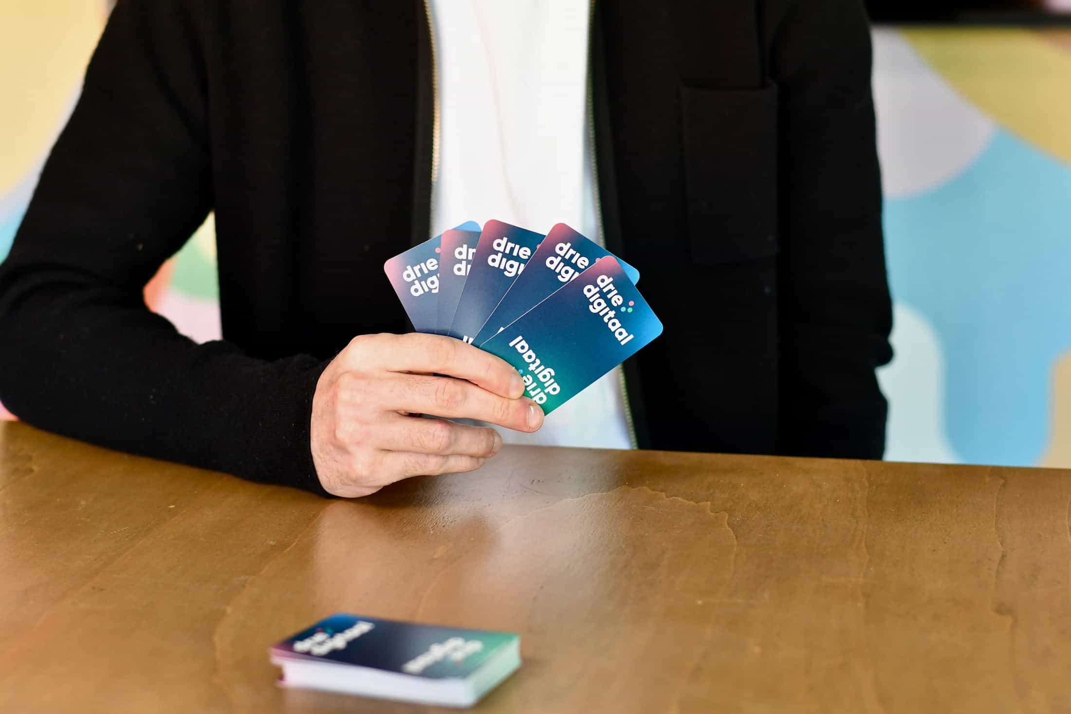 drie digitaal kaarten breed