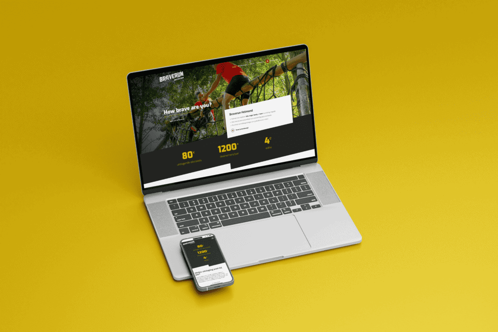 Nieuwe website Braverun Obstacle Run Helmond