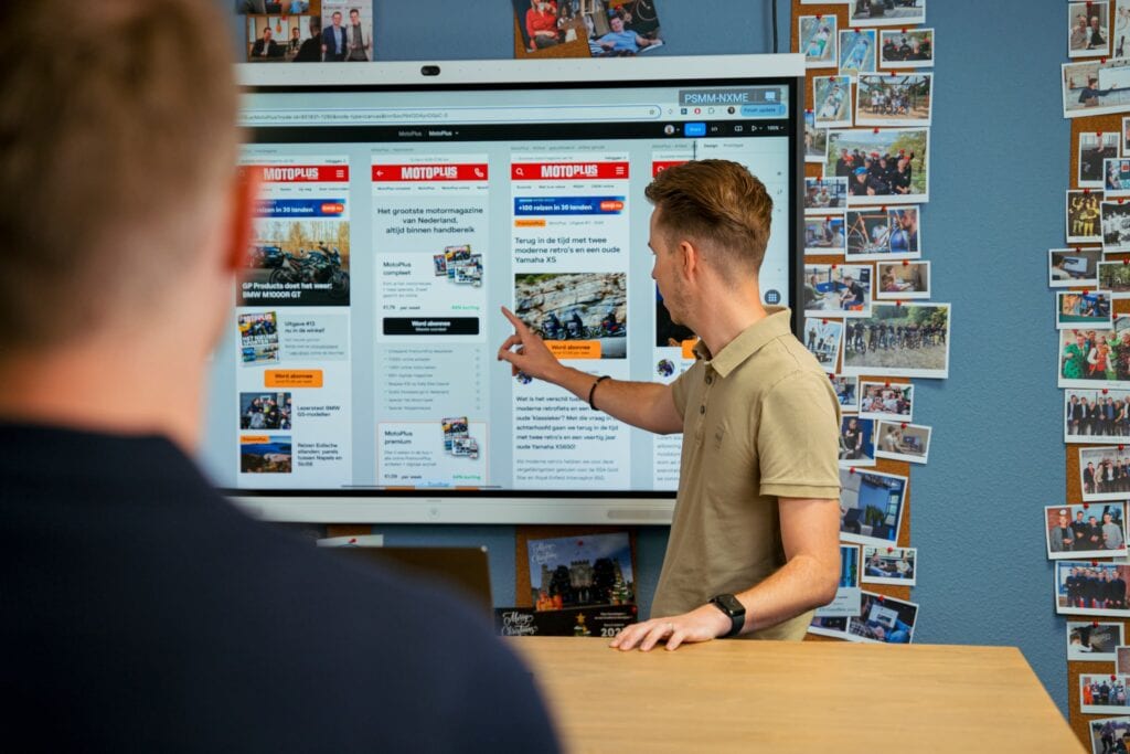 Motoplus ontwerp presentatie