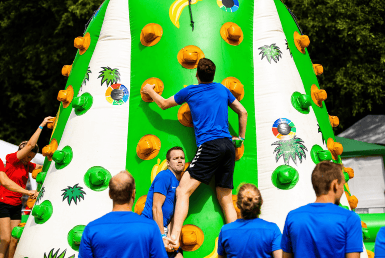 Spel zonder grenzen luchtkussen